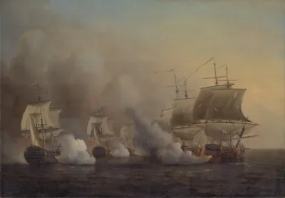 Action Off The Cape Of Good Hope 2