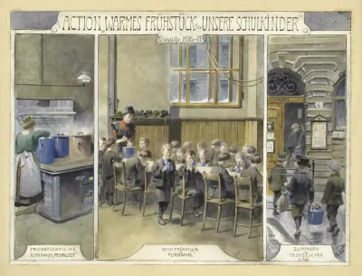 Action Warmes Fruhstuck Fur Unsere Schulkinder Kriegsjahr 1916 17