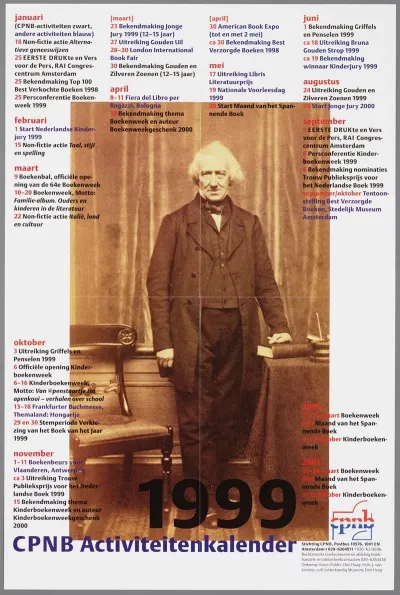 Activiteitenkalender Cpnb 1999 2001