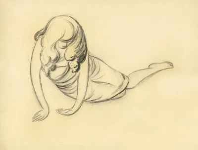 Actrice Of Danseres Grote Schets 3