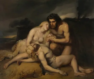 Adam And Eve Discover The Dead Body Of Abel