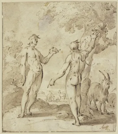 Adam And Eve In Paradise