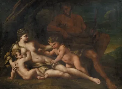 Adam And Eve With Cain And Abel 2