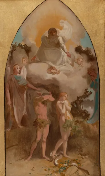 Adam Et Eve Chasses Du Paradis
