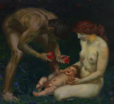 Adam Und Eva Die Familie