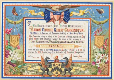 Addresses Presented To Lord Carrington Governor Of New South Wales Pl 02