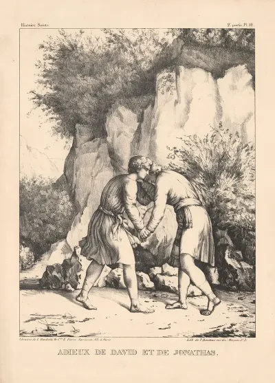 Adieux De David Et De Jonathas