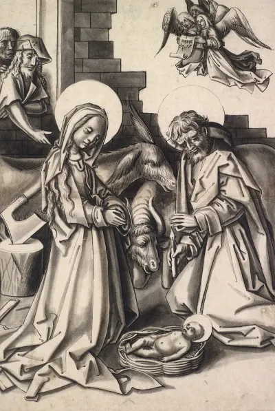Adoration Of The Child 2
