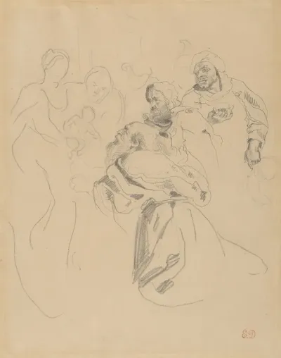 Adoration Of The Magi After Rubens