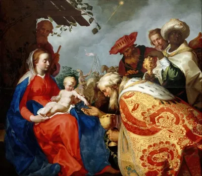 Adoration Of The Magi