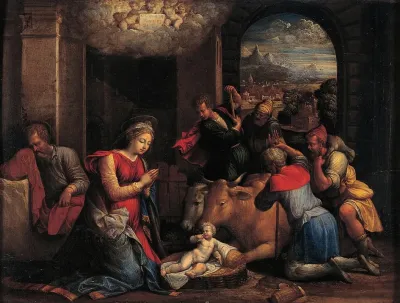 Adoration Of The Sheperds