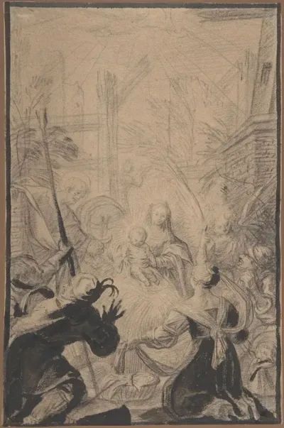 Adoration Of The Shepherds 35
