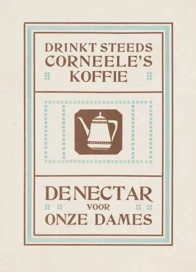 Advertentie Voor Corneeles Koffie