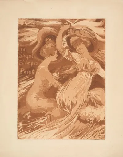 Advertisement For The Publisher Edmond Sagot
