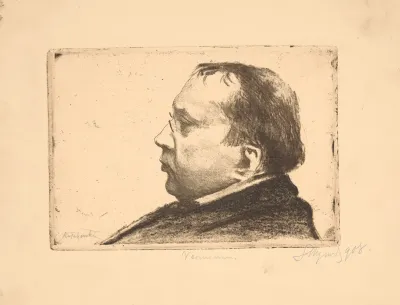 Advocate Bronislaw Kulakowski Bust In The Left Profile