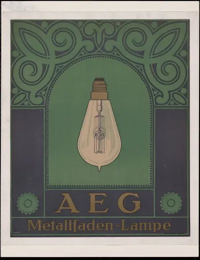 Aeg Metallfaden Lampe