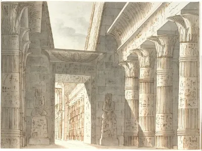 Aegyptisk Tempel