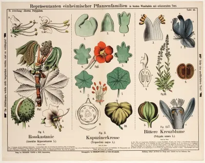 Aesculus Hippocastanum Tropaeolum Majus Polygala Amara