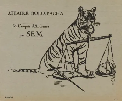 Affaire Bolo Pacha 68 Croquis Daudience Par Sem Couverture