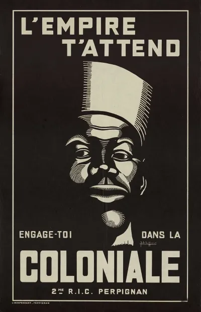 Affiche De Recrutement De Larmee De Vichy Lempire Tattend 2e Ric
