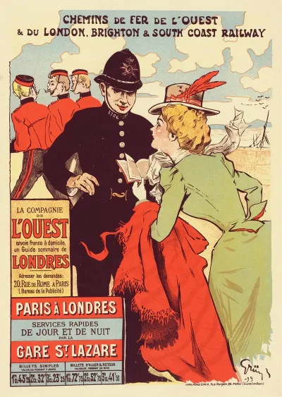 Affiche Pour La Cie De Louest