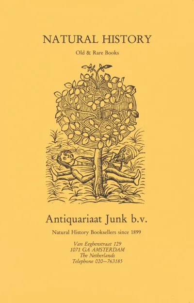 Affiche Van Antiquariaat Junk Te Amsterdam