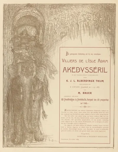 Affiche Voor Akedysseril