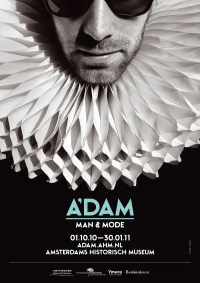 Affiche Voor Tentoonstelling Adam Man And Mode