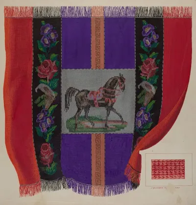 Afghan Carriage Robe