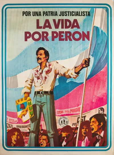 Afiche De La Cgt En Homenaje Al Lider Sindical Jose Ignacio Rucci