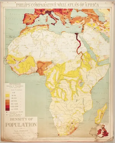 Africa Density Of Population