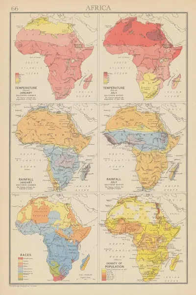 Africa Temperature Rainfall