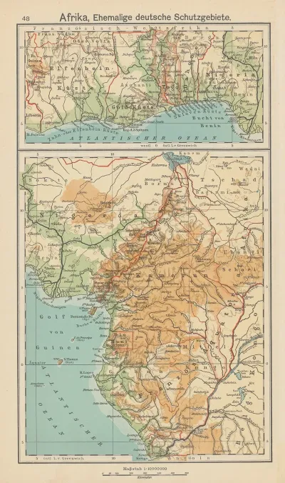 Afrika Ehemalige‎ ‎deutsche‎ ‎schutzgebiete ‎togo‎ ‎ ‎kamerun