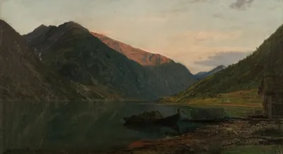 Aftenstemning Fjaerland