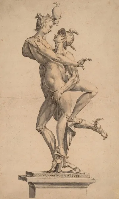 After Jan Muller Mercury Abducting Psyche