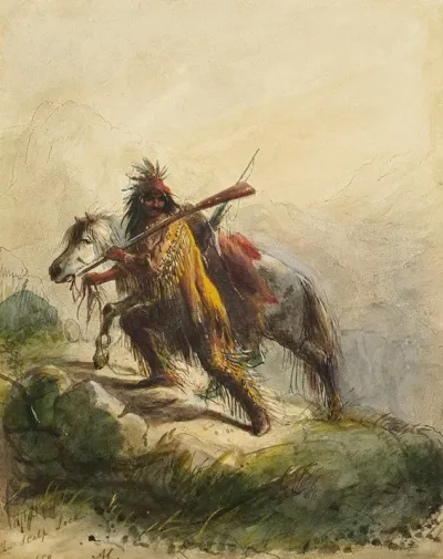 After The Battle The Scalp Lock