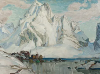 After The Massacre Study From North Norway
