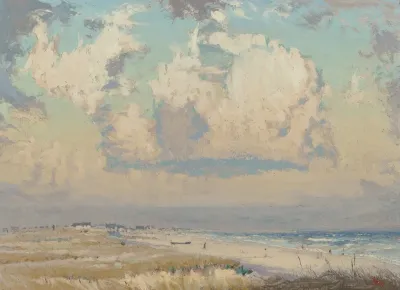 Afternoon Beach Scene