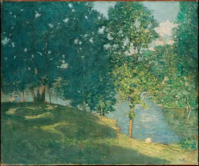 Afternoon By The Pond