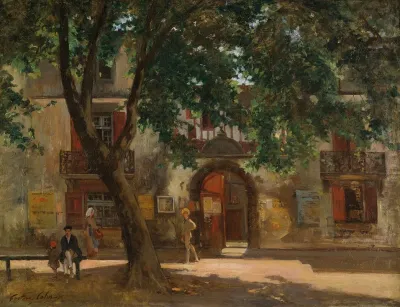 Afternoon In A French Village