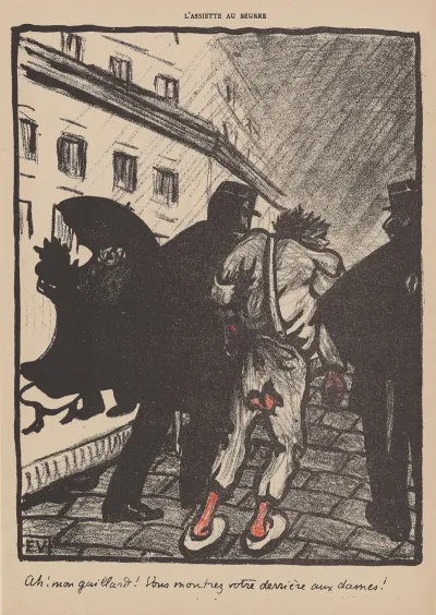 Ah Mon Gaillard Vous Montrez Votre Derriere Aux Dames