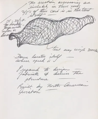 Air Supported Exhibition Building For The U S Atomic Energy Commission 2