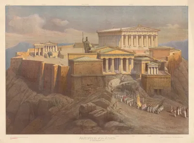 Akropolis Von Athen 2
