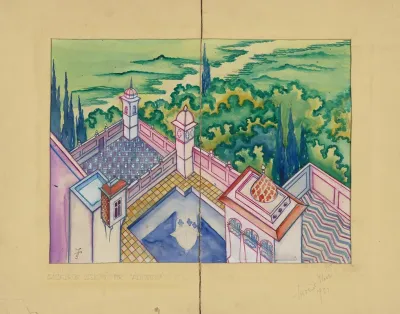 Aladdin Backdrop Design