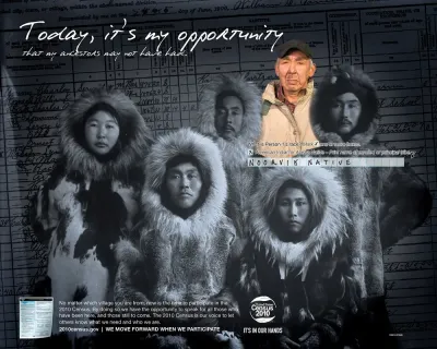 Alaska Native Action Poster