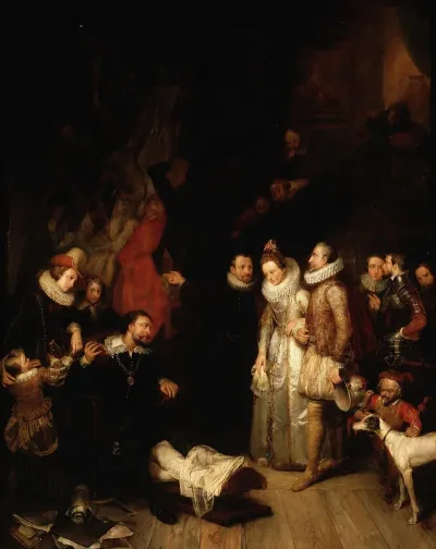 Albert And Isabella Visit The Studio Of Peter Paul Rubens