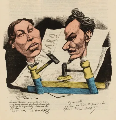 Albert Wolff Et Henri Rochefort