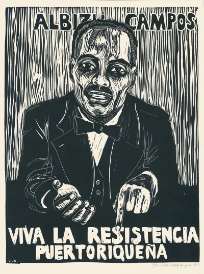 Albizu Campos Viva La Resistencia Puerto Riqueua