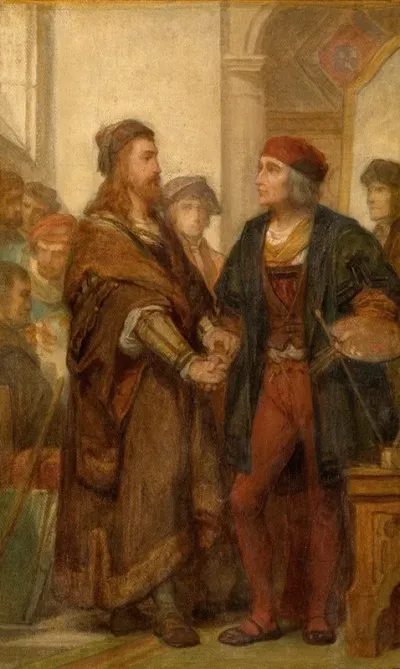 Albrecht Durer Visiting Quinten Massijs