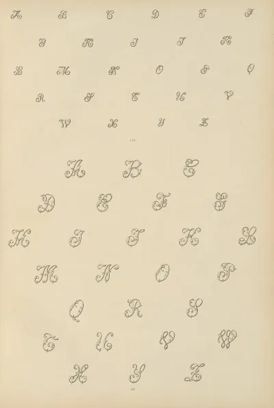 Album De Chiffres Monogrammes Couronnes De Noblesse Françaises Et Etrangeres Pl 009